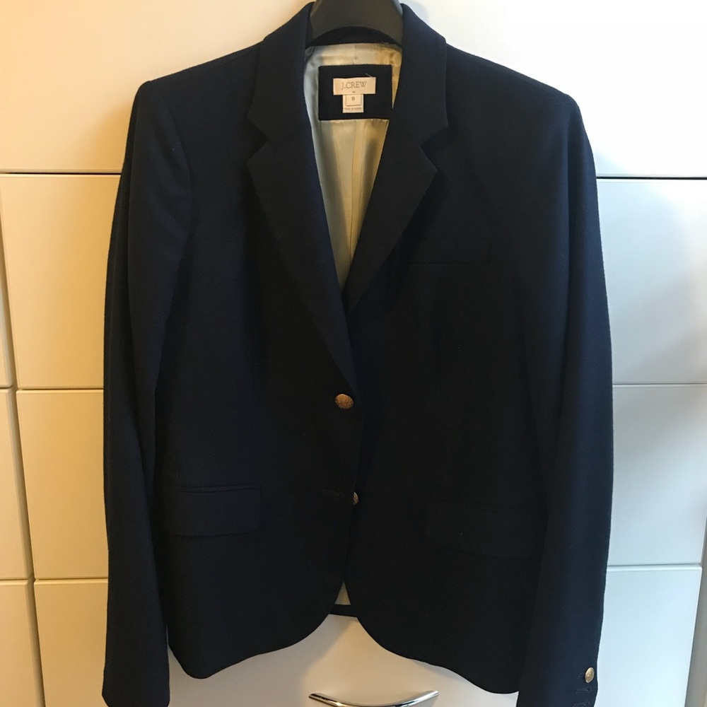 J. Crew Navy Blue Blazer